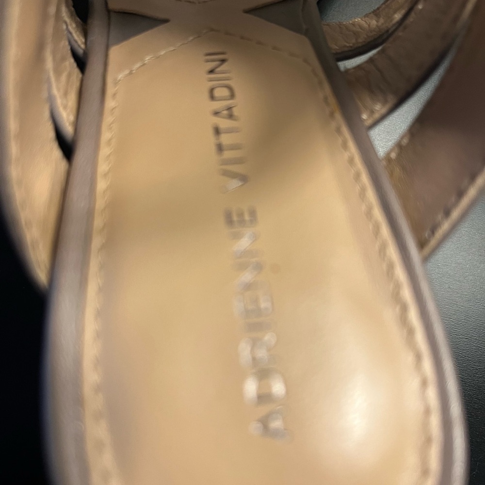 Adrienne Vittadini ankle strap sandals